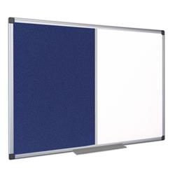 Bi-Office Maya Combo Aluminium Frame Board Blue 180x120cm