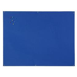 Bi-Office Unframed Noticeboard Blue Felt Surface 1175x875mm FB1443397