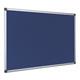 Bi-Office Maya Fire Retardant Noticebrd Blue 2400x1200mm