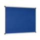Bi-Office Maya Notice Board, Blue Felt, Aluminium Frame, 240 x 120 cm