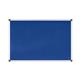 Bi-Office Maya Notice Board, Blue Felt, Aluminium Frame, 120 x 120 cm