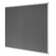 Bi-Office Earth Grey Felt Notice Board,  Aluminium Frame, 120 x 90 cm