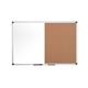 Bi-Office Maya Combination Board, Cork and Non-magnetic surface, Aluminium Frame, 90 x 60 cm