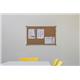 Bi-Office Maya Cork Notice Board, Aluminium Frame, 60 x 45 cm