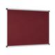 Bi-Office Maya Notice Board, Burgundy Felt, Aluminium Frame, 90 x 60 cm