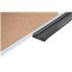 Bi-Office Maya Combination Board, Cork and Non-magnetic surface, Aluminium Frame, 120 x 90 cm