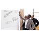 Bi-Office Maya Anti-Microbial Whiteboard, Lacquered Steel Magnetic Surface, White Aluminum Frame, 120 x 90 cm