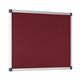 Bi-Office Maya Notice Board, Burgundy Felt, Aluminium Frame, 60 x 45 cm