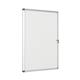 Bi-Office Enclore Magnetic Lockable Board, Lacquered Steel Surface, Acrylic Door, Aluminium Frame, 72 x 98,1 cm (9xA4)