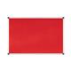 Bi-Office Maya Notice Board, Red Felt, Aluminium Frame, 240 x 120 cm