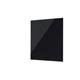 Bi-Office Glass Memo Tile Board, Black, 48 x 48 cm