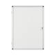 Bi-Office Enclore Magnetic Lockable Board, Lacquered Steel Surface, Acrylic Door, Aluminium Frame, 72 x 98,1 cm (9xA4)