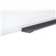 Bi-Office Maya Whiteboard, Double sided non magnetic surface, Aluminium Frame, 120 x 120 cm