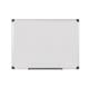 Bi-Office Maya Double-sided Whiteboard, dry wipe non magnetic surface, plain/gridded, Aluminium Frame, 240 x 120 cm
