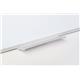 Bi-Office Whiteboard, Non-magnetic surface, Light Grey Maya Plastic Frame 180 x 120 cm