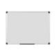 Bi-Office Maya Gridded Whiteboard, Magnetic surface, Aluminium Frame, 60 x 45 cm