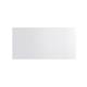 Bi-Office Tile Whiteboard, dry wipe white magnetic surface, Frameless, 115 x 75 cm