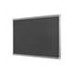Bi-Office New Generation Grey Felt Notice Board,  Aluminium Frame, 180 x 120 cm