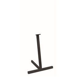 Bi-Office Stand for Letterboards in black steel, 100.5 x 60.5 x 60 cm