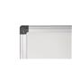 Bi-Office Maya Double-sided Whiteboard, dry wipe non magnetic surface, plain/gridded, Aluminium Frame, 240 x 120 cm