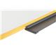 Bi-Office Ultrabrite Whiteboard, Lacquered Steel magnetic surface, yellow Maya aluminium frame 90 x 60 cm