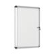 Bi-Office Enclore Magnetic Lockable Board, Lacquered Steel Surface, Acrylic Door, Aluminium Frame, 50 x 67.4 cm (4x A4)