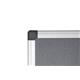 Bi-Office Maya Notice Board, Grey Felt, Aluminium Frame, 90 x 60 cm