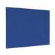Bi-Office Blue Felt Notice Board, Unframed, 178 x 118 cm