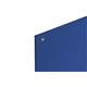 Bi-Office Blue Felt Notice Board, Unframed, 118 x 88 cm