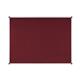 Bi-Office Maya Notice Board, Burgundy Felt, Aluminium Frame, 120 x 90 cm