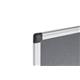 Bi-Office Maya Notice Board, Grey Felt, Aluminium Frame, 60 x 45 cm