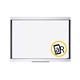 Bi-Office Expression Whiteboard, Matte ceramic magnetic surface, aluminium Frame and black lined solid wood, 90 x 60 cm