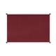 Bi-Office Maya Notice Board, Burgundy Felt, Aluminium Frame, 180 x 120 cm