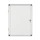 Bi-Office Enclore Magnetic Lockable Board, Lacquered Steel Surface, Acrylic Door, Aluminium Frame, 50 x 67.4 cm (4x A4)
