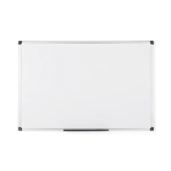 Bi-Office Maya Whiteboard, Magnetic surface, Aluminium Frame, 150 x 120 cm