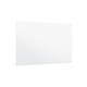 Bi-Office Tile Whiteboard, dry wipe white magnetic surface, Frameless, 115 x 75 cm