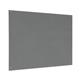 Bi-Office Grey Felt Notice Board, Unframed, 118 x 88 cm