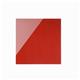 Bi-Office Glass Memo Tile Board, Red, 48 x 48 cm