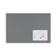 Bi-Office Grey Felt Notice Board, Unframed, 118 x 88 cm