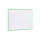 Bi-Office Pastel Whiteboard, dry wipe non magnetic surface, Pastel Green lined MDF  frame, 60 x 40 cm