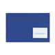 Bi-Office Blue Felt Notice Board, Unframed, 118 x 88 cm