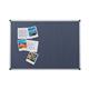 Bi-Office Maya Notice Board, Blue Felt, Aluminium Frame, 120 x 120 cm