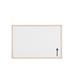 Bi-Office Basic Whiteboard, Magnetic Surface, Pine Wood Frame, 90 x 60 cm (pack of 10)