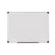 Bi-Office Maya Double-sided Whiteboard, dry wipe non magnetic surface, plain/gridded, Aluminium Frame, 45 x 30 cm