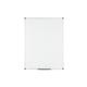 Bi-Office Maya Whiteboard, Double sided non magnetic surface, Aluminium Frame, 120 x 90 cm