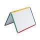 Bi-Office Schoolmate Desktop Whiteboard, dry wipe magnetic surface, 4 colours aluminium frame, 60 x 45 cm