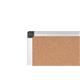Bi-Office Maya Cork Notice Board, Aluminium Frame, 60 x 45 cm