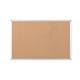 Bi-Office Earth Cork Notice Board, Aluminium Frame, 180 x 90 cm