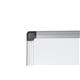 Bi-Office Whiteboard, Laquered Steel Magnetic surface, Grey Maya Plastic Frame 180 x 120 cm