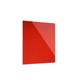 Bi-Office Glass Memo Tile Board, Red, 48 x 48 cm